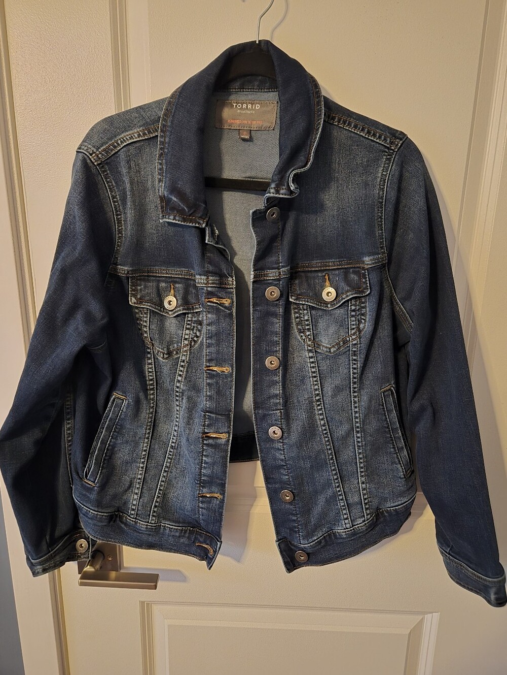 Torrid Denim Jacket Size 0